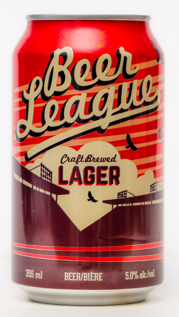 Beer League Craft Brewed Lager Can Central City 