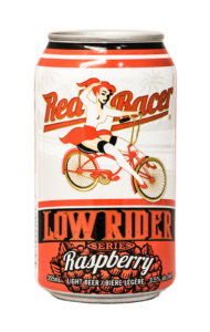 Red Racer Low Rider Raspberry Can