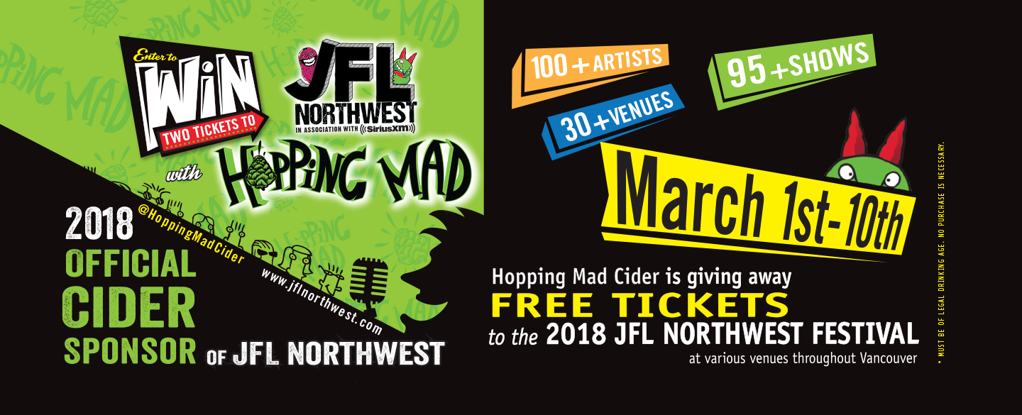 Hopping Mad JFL Northwest Official Cider